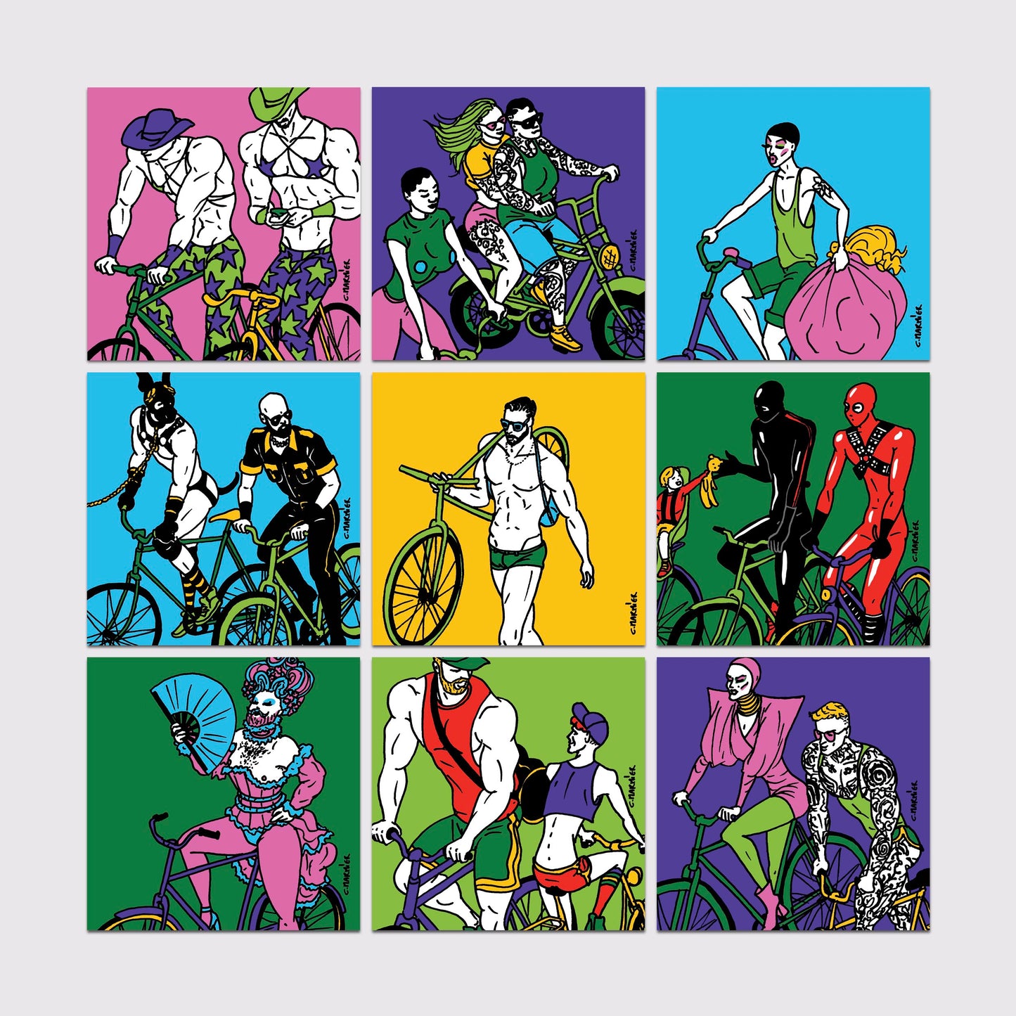 / postcards set #3